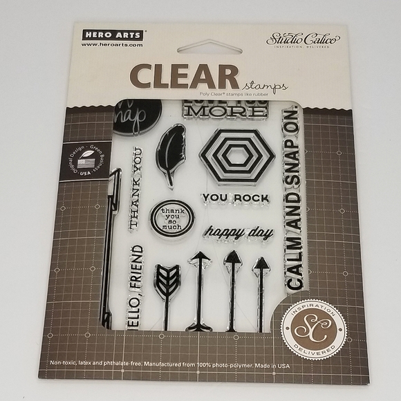 Studio Calico Hero Arts Clear Photopolymer Stamp Sets- New in Original Packaging - Picture 8 of 11